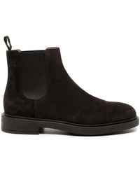 Gianvito Rossi - Douglas Suede Side-Panels Boots - Lyst