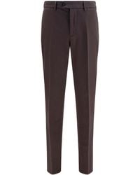 Brunello Cucinelli - Dyed Cotton Pants - Lyst