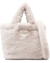 Herno - Faux-Fur Tote Bag - Lyst