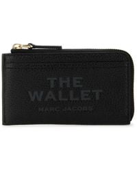 Marc Jacobs - The Top Zip Multi Wallet Leather - Lyst