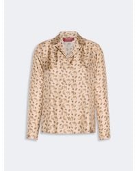 Max Mara - Mstudente – Silk Shirt With Paisley Print - Lyst