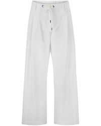 Brunello Cucinelli - Interlock Couture Trousers - Lyst
