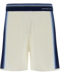CASABLANCA - Mesh Stripe Shorts - Lyst