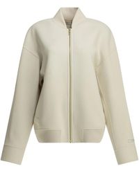 Max Mara - Virgin Wool Bomber Jacket - Lyst
