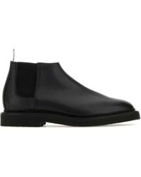 Thom Browne - Leather Chelsea Boots - Lyst