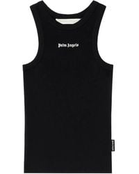 Palm Angels - Classic Logo Fitted Tank Top - Lyst