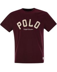 Polo Ralph Lauren - Jersey T-Shirt With Classic-Fit Logo - Lyst