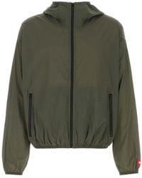 The North Face - Tnf Box Packable Hooded Wind Jacke New Taupe - Lyst