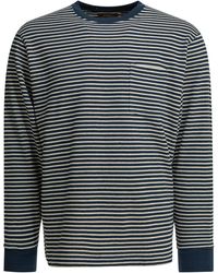 Beams Plus - Cotton Striped Crewneck T-Shirt - Lyst