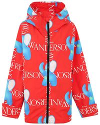 JW Anderson - Hooded Shell Jacket - Lyst