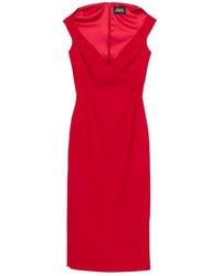 Solace London - Monica Midi Dress - Lyst