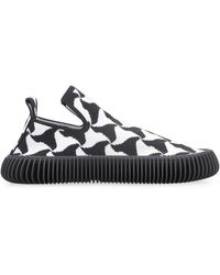 Bottega Veneta - Wavy Triangle Slip-On Sneakers - Lyst
