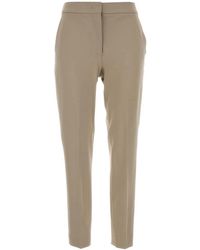 Max Mara - Stretch Viscose Blend Pegno Pant - Lyst