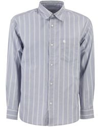 Carhartt - Striped Cotton Shirt - Lyst