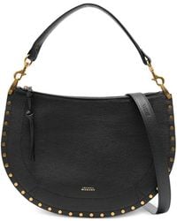 Isabel Marant - Oskan Soft Leather Shoulder Bag - Lyst