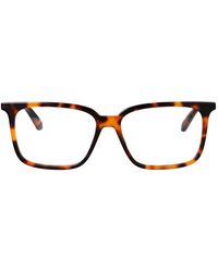 Off-White c/o Virgil Abloh - Shiny Dark Havana Acetate Glasses - Lyst