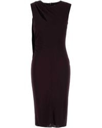 Tom Ford - Viscose Crepe Jersey Cocktail Dress - Lyst
