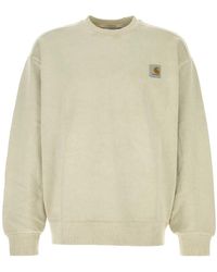 Carhartt - Sand Cotton Oversize Vista Sweat - Lyst