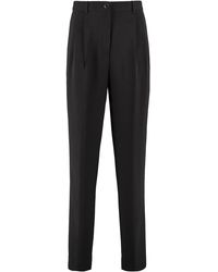 Tory Burch - Regular Fit Trousers - Lyst