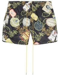 Rhude - Bandana Print Swim Shorts - Lyst