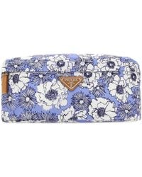 Prada - Printed Re-Nylon Belt Bag - Lyst