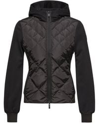 Moncler - Cotton Fleece Hoodie With Zip - Lyst