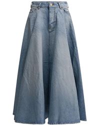 Balenciaga - "Godet" Long Skirt - Lyst