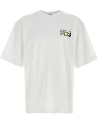 Off-White c/o Virgil Abloh - Crew Neck T-Shirt - Lyst