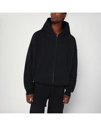 Entire studios - Zip Cotton Sweatshirt - Lyst