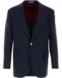 Brunello Cucinelli - Wool Blazer - Lyst