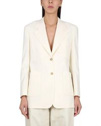 Palm Angels - Blazer With Knit Detail - Lyst