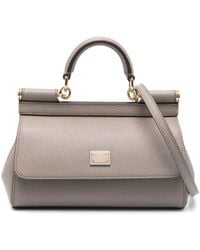 Dolce & Gabbana - Sicily Top Handle Handbag - Lyst
