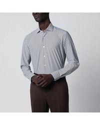 Xacus - Active Striped Tailor Fit Shirt - Lyst