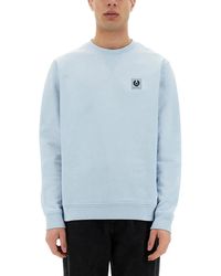 Belstaff - Sweatshirt With Logo Patch - Lyst