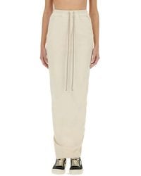 Rick Owens - Pillar" Maxi Skirt - Lyst