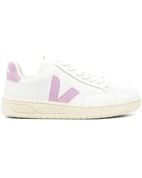 Veja - V-12 Leather Extra Sneakers - Lyst