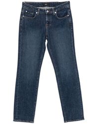 Seven7 - Low Cigarette Denim Jeans - Lyst