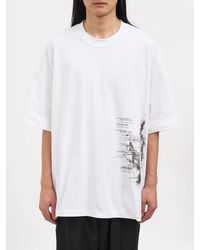 Isabel Benenato - Cotton Crew Neck T-Shirt - Lyst