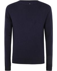 MD75 - Round Neck Merinos Sweater - Lyst