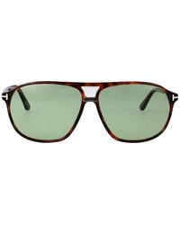 Tom Ford - Avana Rossa Verde Acetate Sunglasses - Lyst