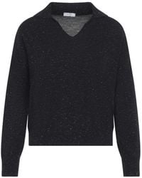 Peserico - Blu Universo Lurex Polo - Lyst