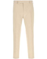 PT Torino - Sand Stretch Cotton Pant - Lyst