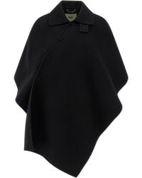 Fendi - 'Double Wool' Cape - Lyst