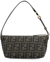 Fendi - Ff Zucca Jacquard Fabric Mini-Bag - Lyst