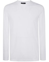 Zanone - Long Sleeves Classic T-Shirt - Lyst