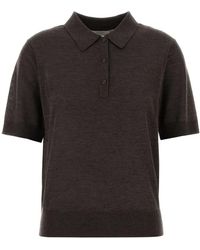 Loulou de Saison - Migo Fine Short-Sleeve Polo - Lyst