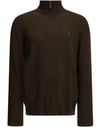 Polo Ralph Lauren - Sweater With A Half-Zip And Logo - Lyst