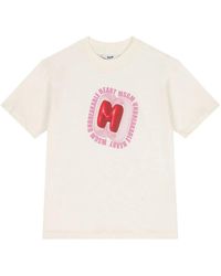 MSGM - T-Shirt With Logo - Lyst