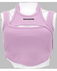 Barrow - Tank Top A Coste - Lyst