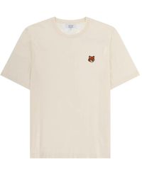 Maison Kitsuné - Maison Kitsuné T-Shirt "Fox Head" - Lyst